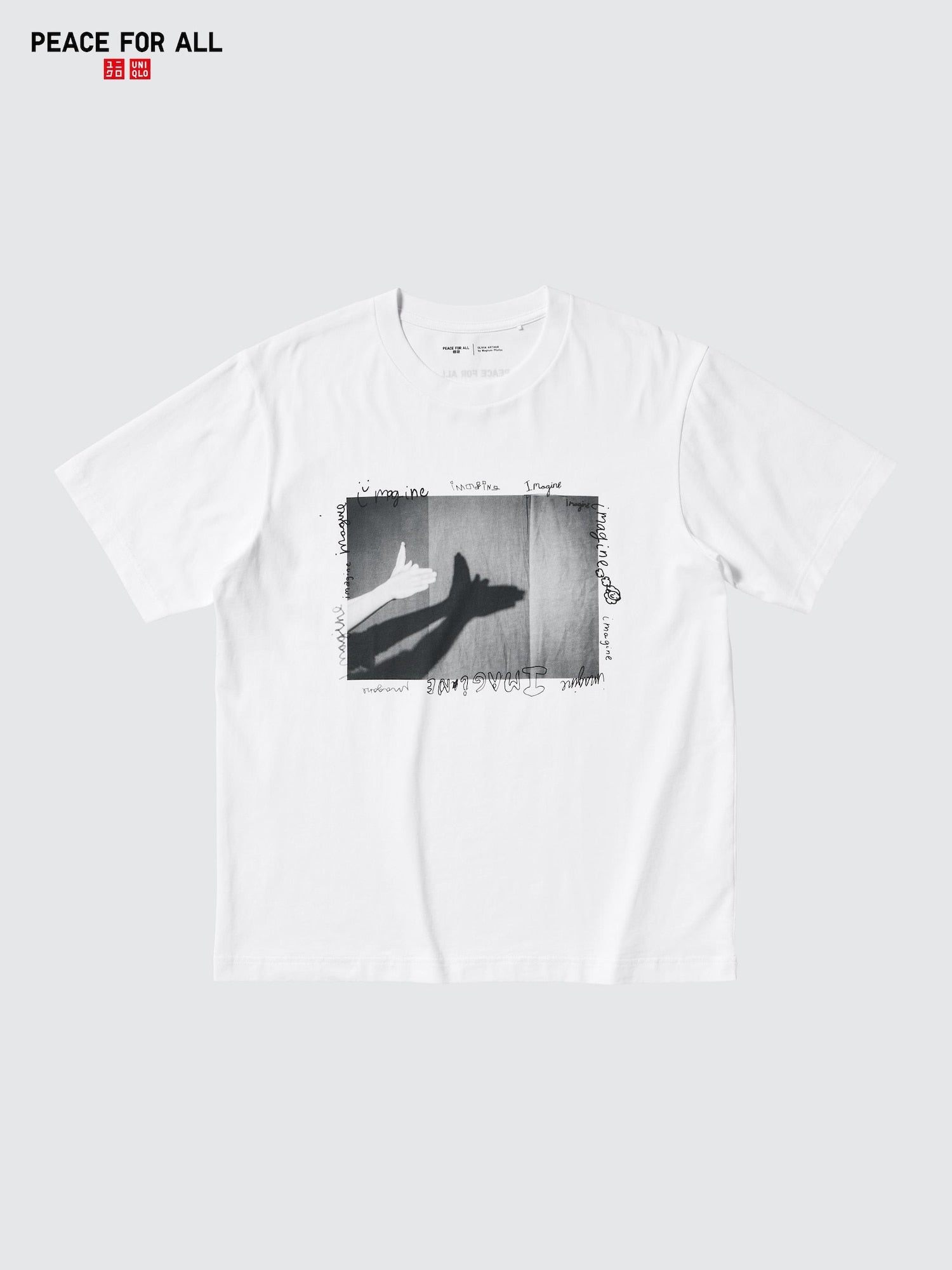PEACE FOR ALL Magnum Photos (Short Sleeve Graphic T-Shirt) - WHITE