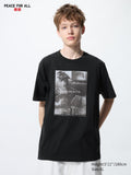PEACE FOR ALL TOHO Short Sleeve T-Shirt - BLACK