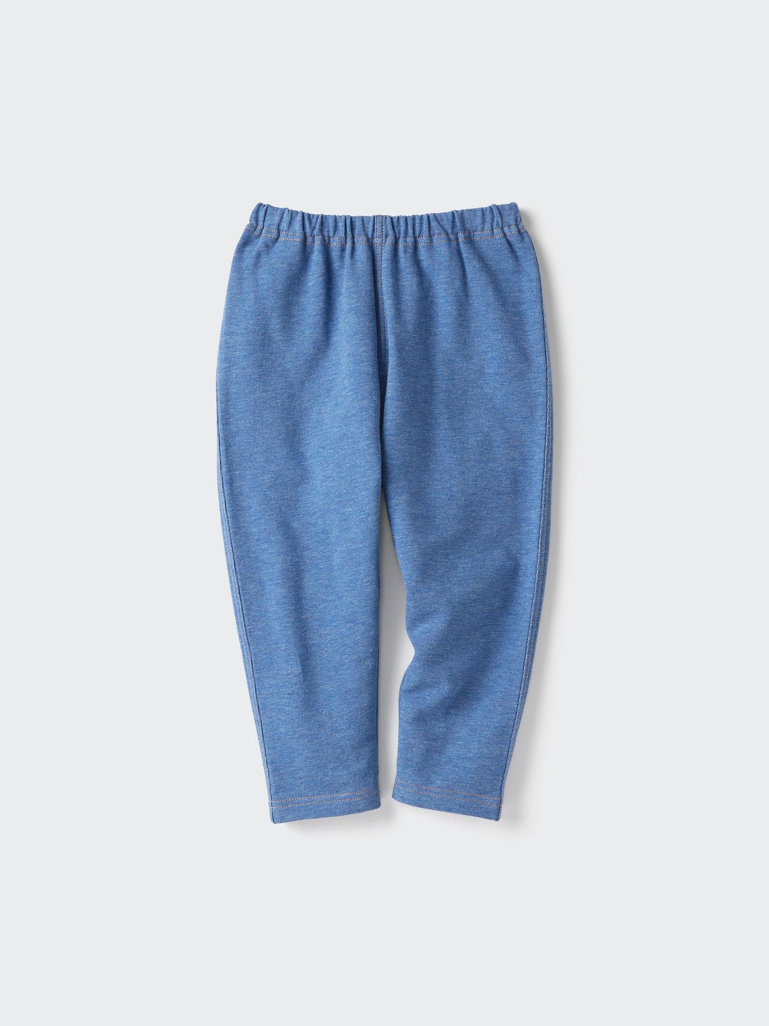 Relaxed Fit Leggings (Denim Like) - BLUE