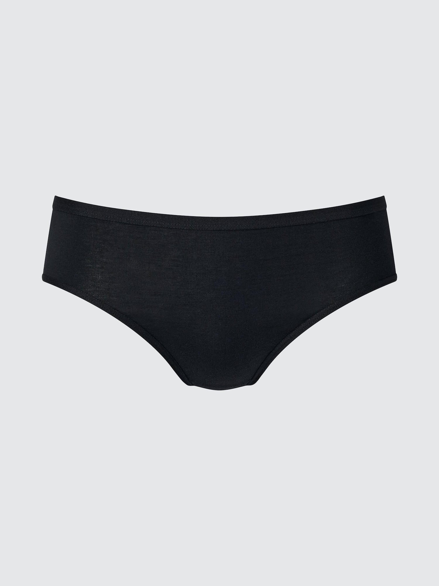 Middle Waist Briefs - BLACK