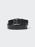 Stitched Middle Width Belt - BLACK
