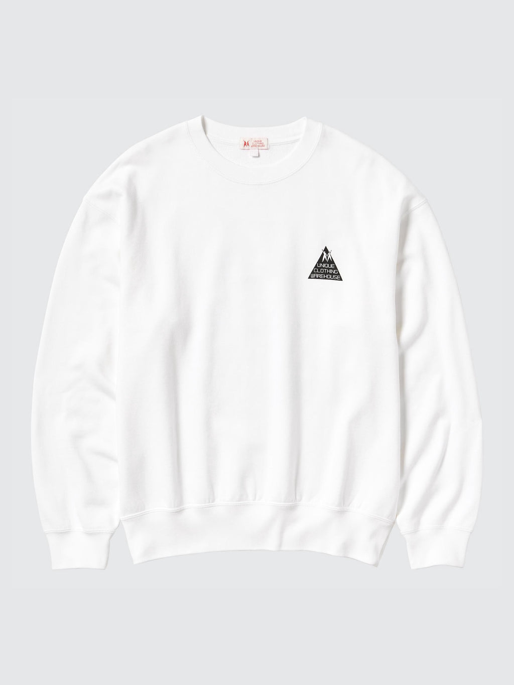 UNIQLO Logo Sweatshirt - WHITE
