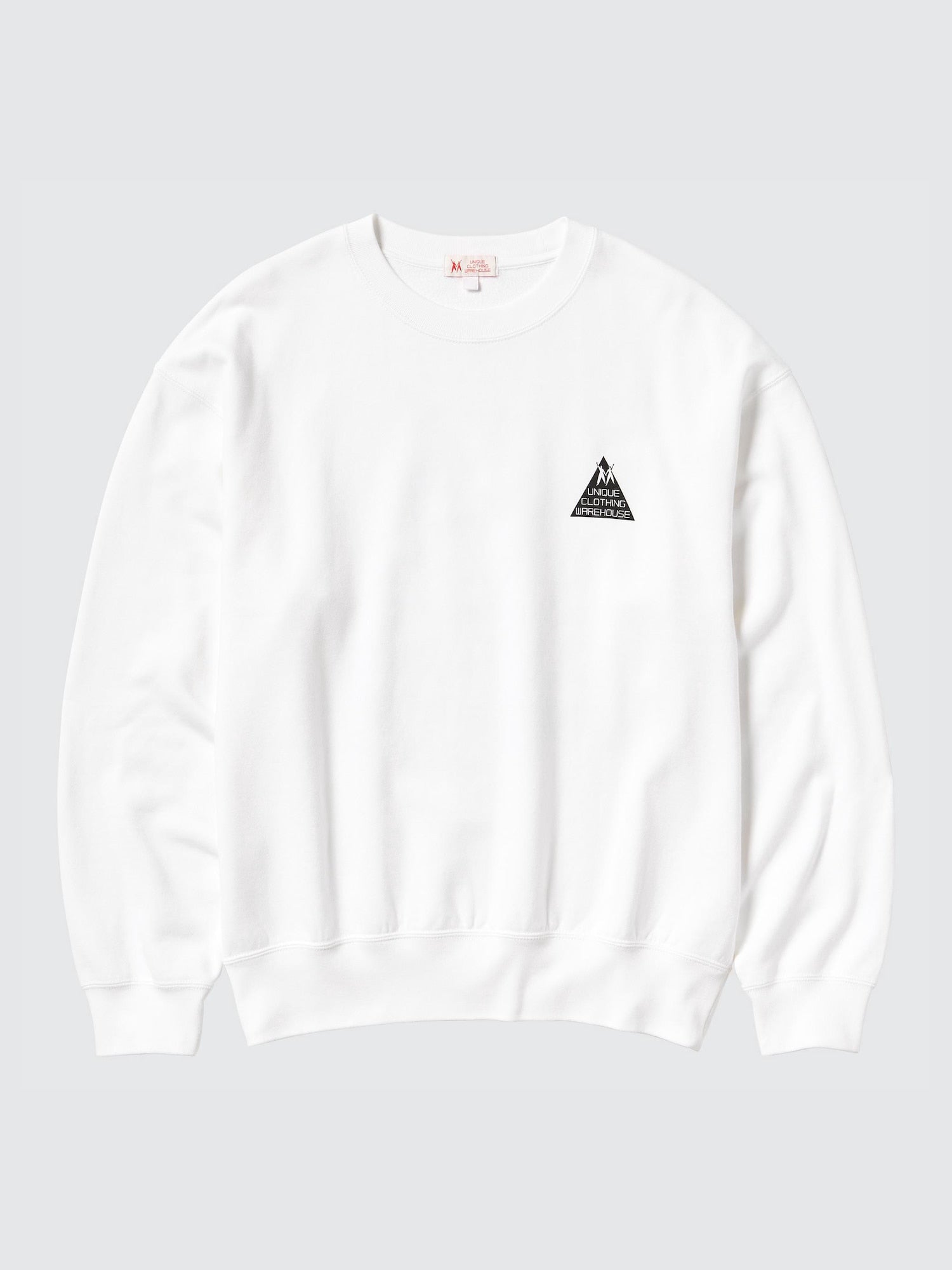 UNIQLO Logo Sweatshirt - WHITE