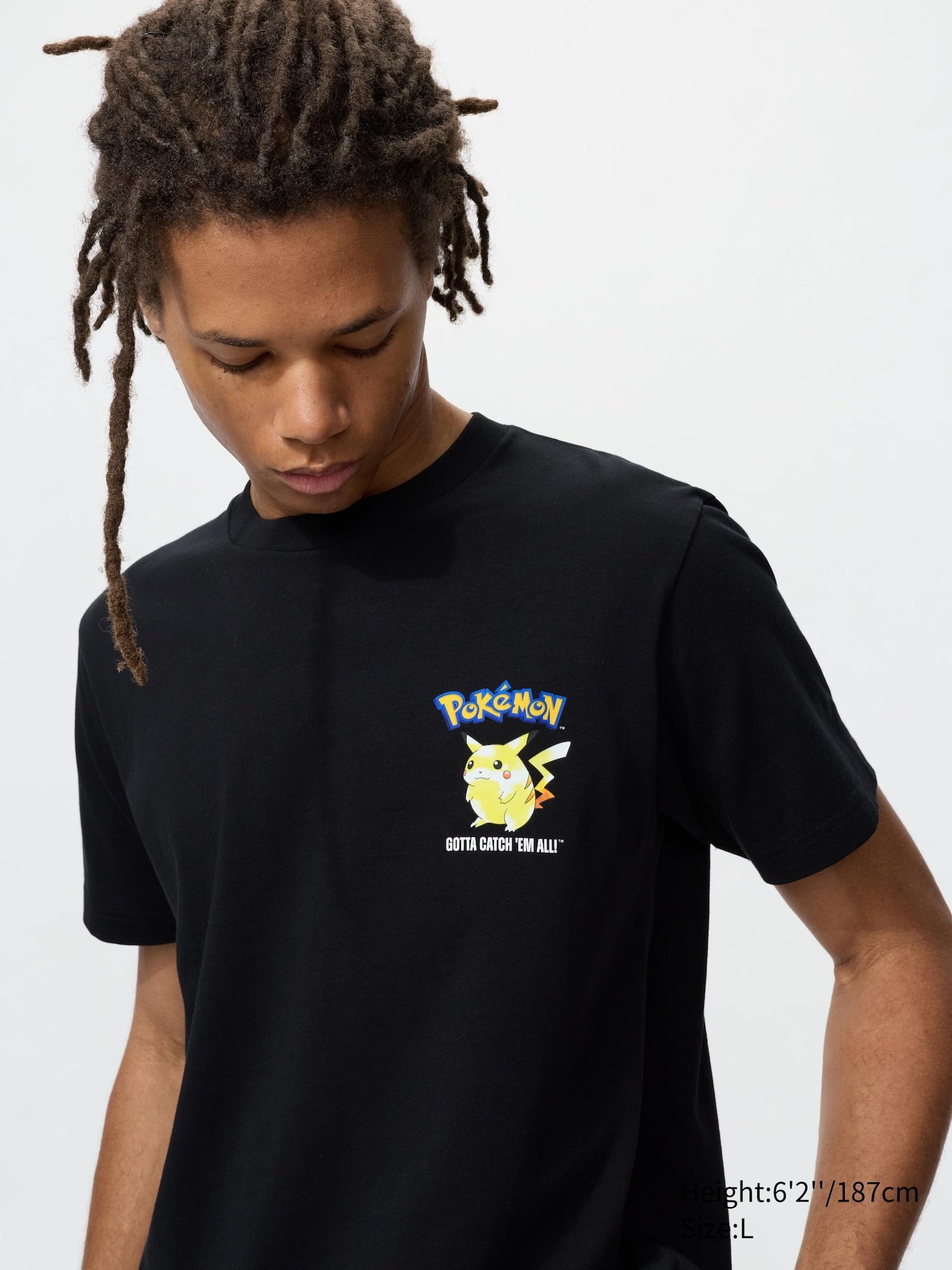 Pokemon UT (Short Sleeve Graphic T-Shirt) - BLACK