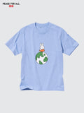 PEACE FOR ALL Dick Bruna Short Sleeve UT - BLUE