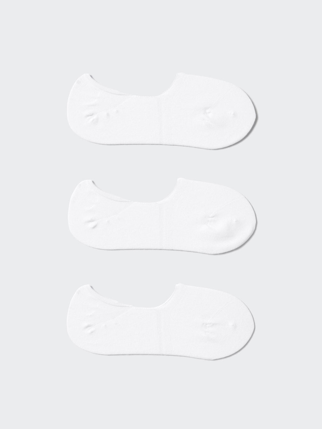 Footsies 3 Pairs - WHITE