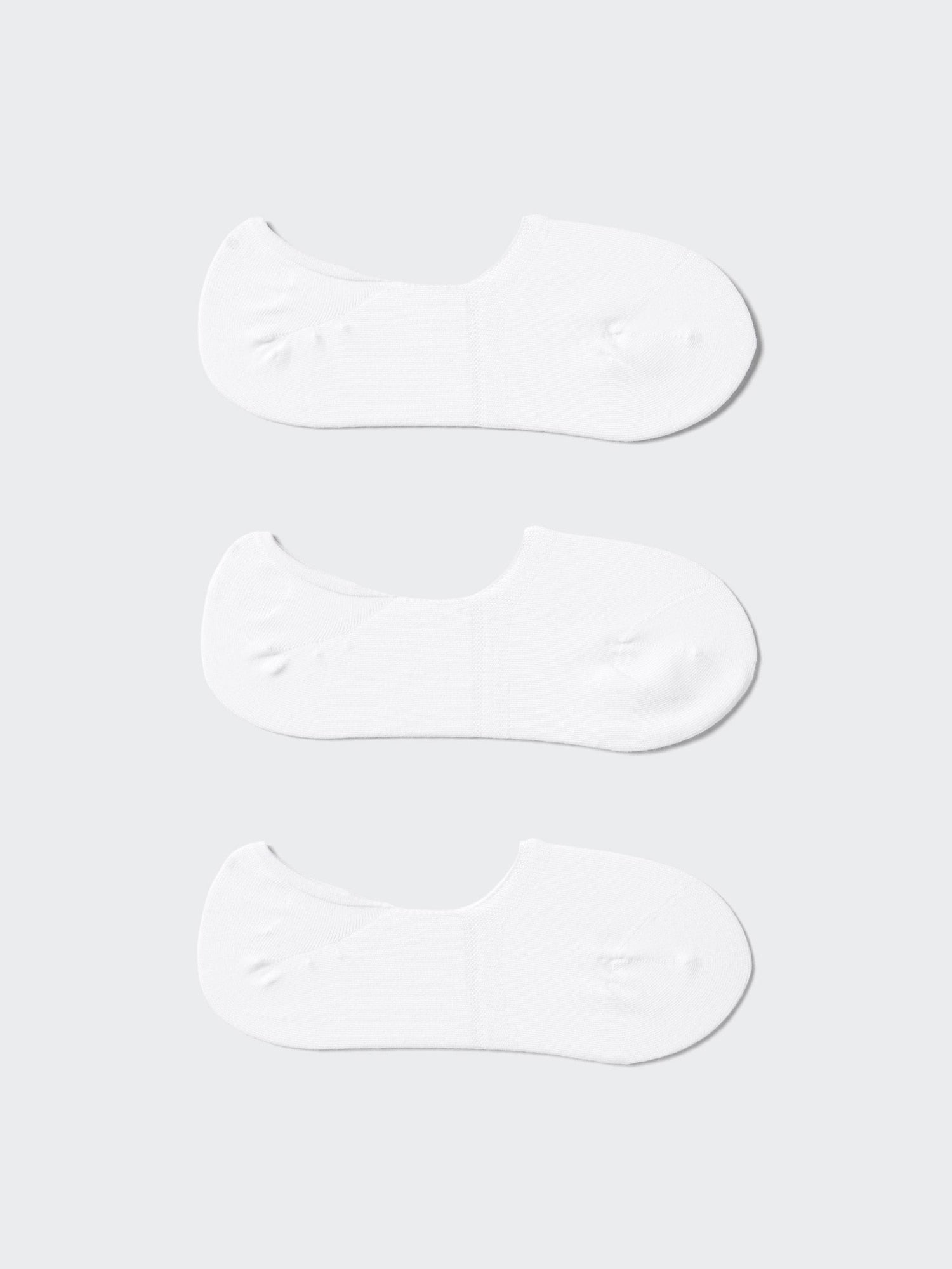 Footsies 3 Pairs - WHITE