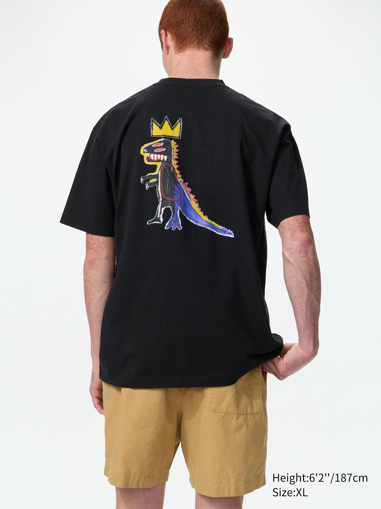 NY POP ART UT (Short Sleeve Graphic T-Shirt) - BLACK