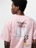 Mickey Mouse in Singapore UT (Short Sleeve Graphic T-Shirt) - PINK