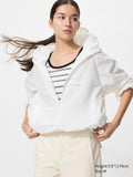 Pocketable UV Protection Parka - BLACK