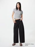 Barrel Cargo Pants (Longer Length) - BLACK