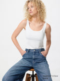 AIRism Sleeveless Top - WHITE