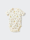 The Picture Book Collection Short Sleeve Bodysuit - CREAM