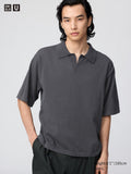 Skipper Polo Sweater - DARK GRAY