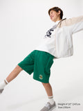 KIDS AIRism Cotton Half Pants - GREEN