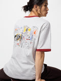 NY POP ART UT (Short Sleeve Graphic T-Shirt) - LIGHT GRAY