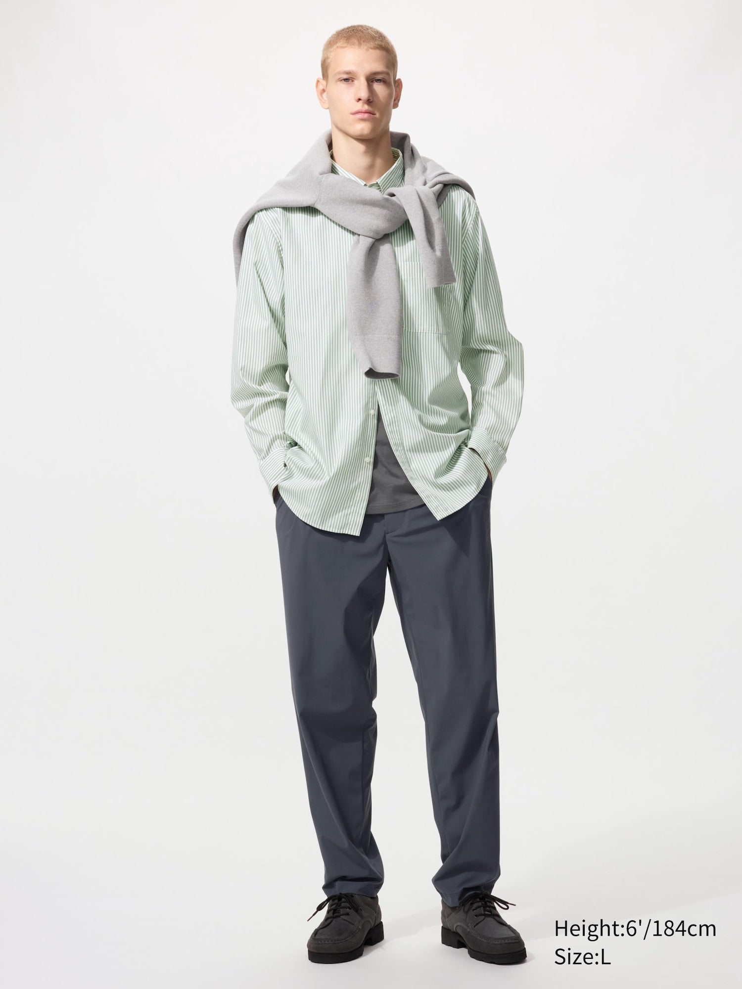 Ultra Stretch Pants (Longer Length) - DARK GRAY