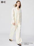 Premium Linen Pants - OFF WHITE