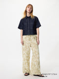 Easy Pants Flower - BEIGE