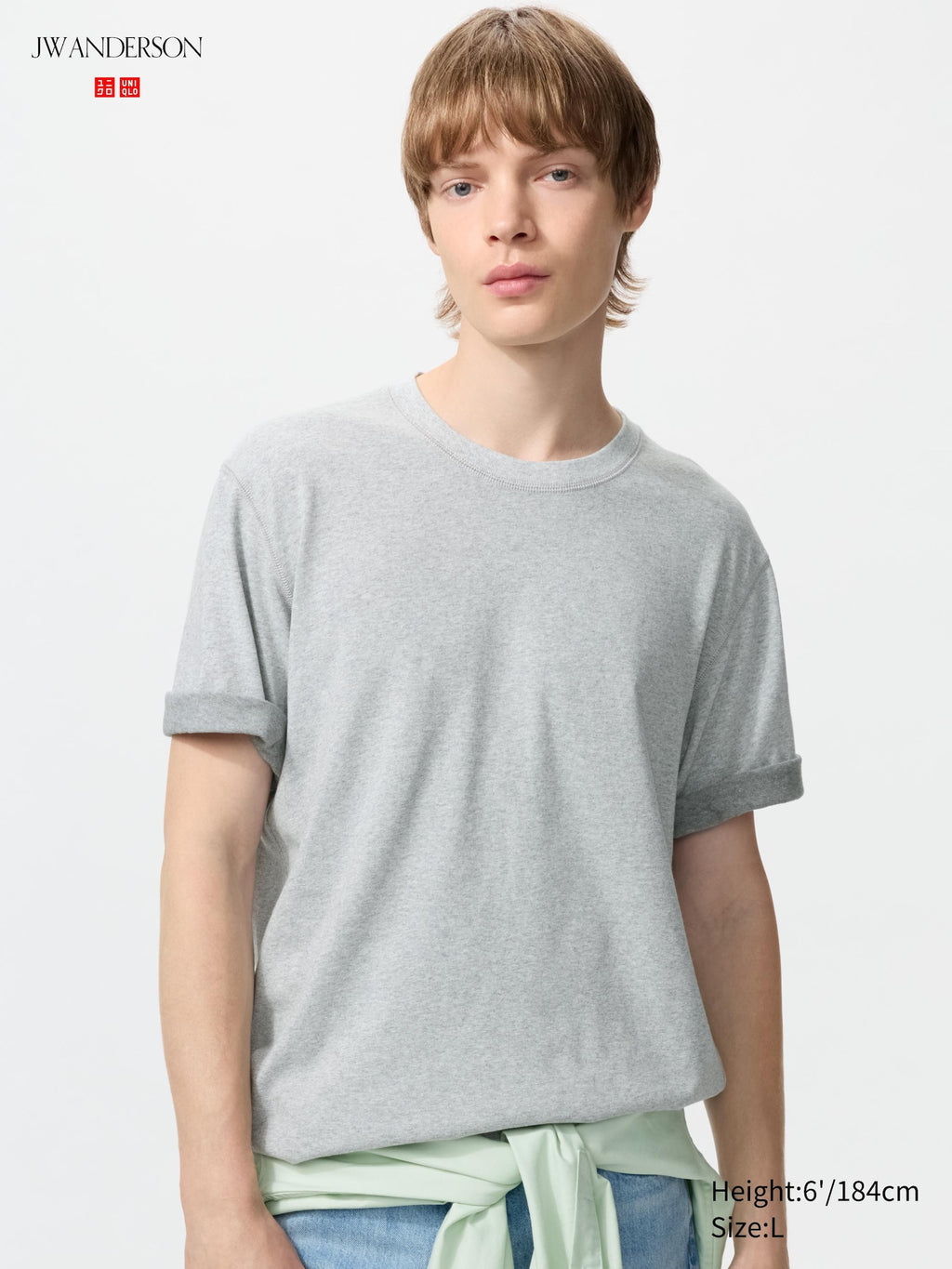 Bicolour T-Shirt - GRAY