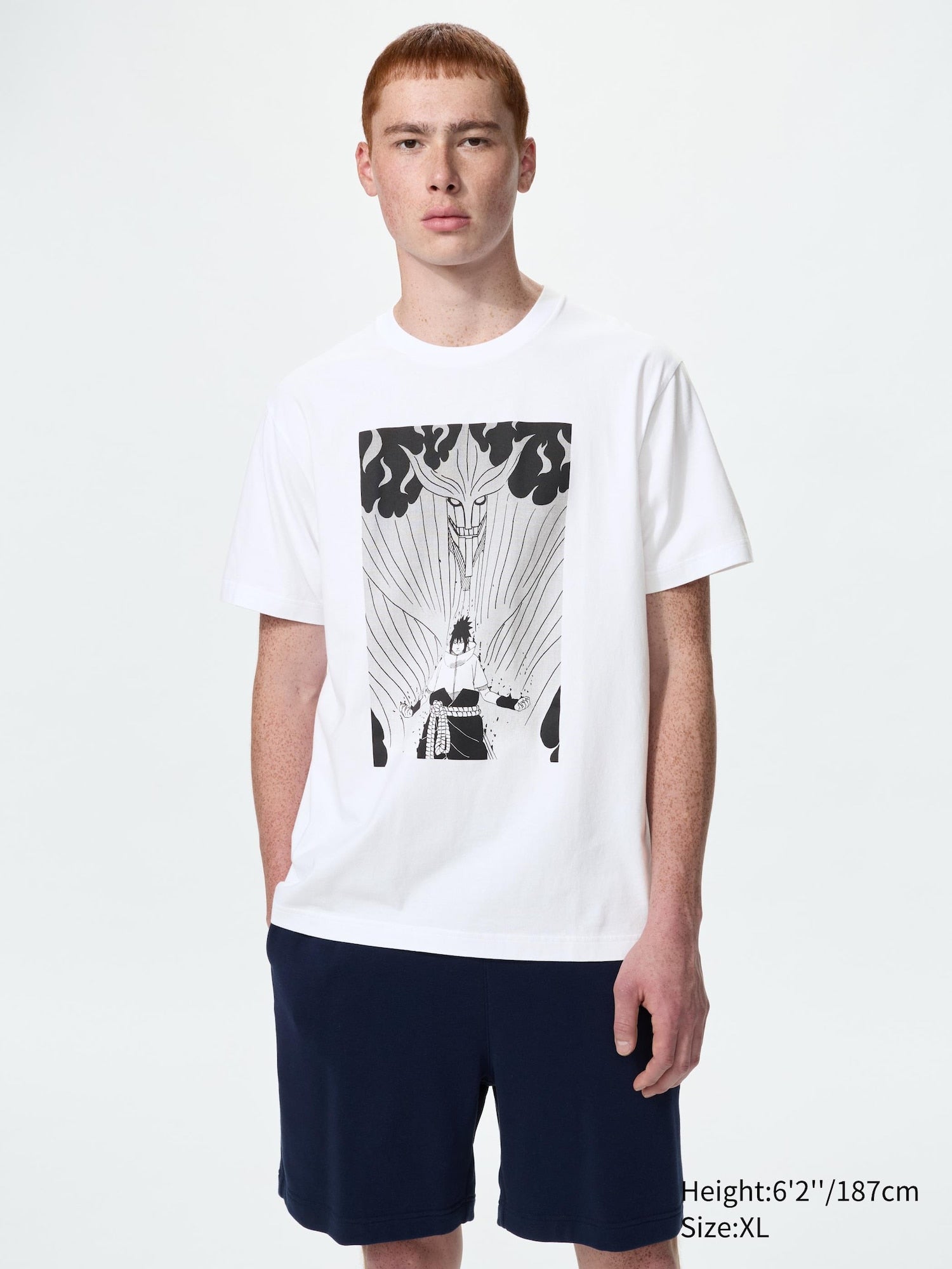 MANGA 100th UT - NARUTO (Short Sleeve Graphic T-Shirt) - WHITE