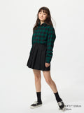 GIRLS Pleated Mini Skort - BEIGE