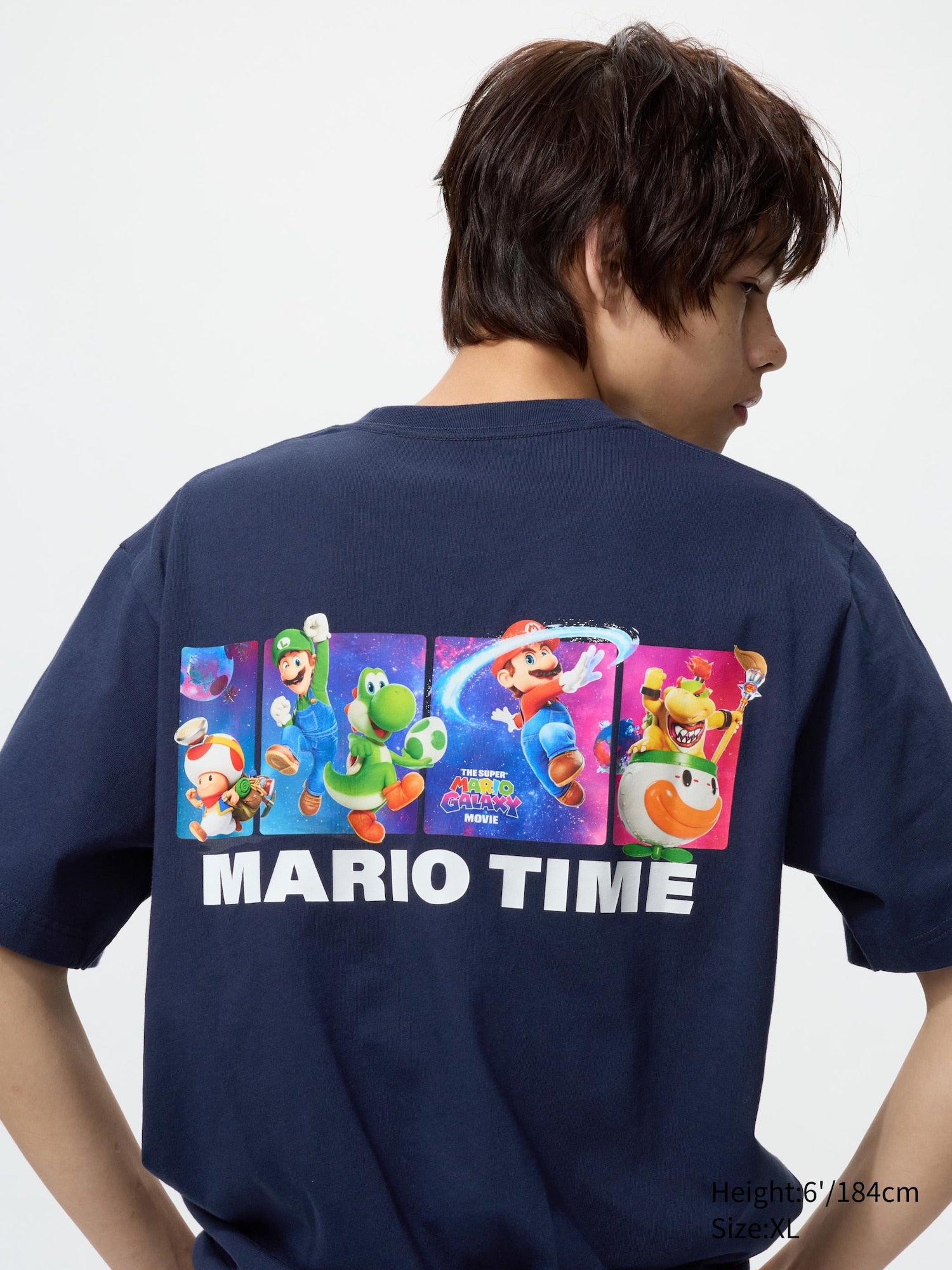 The Super Mario Galaxy Movie UT (Short Sleeve Graphic T-Shirt) - NAVY