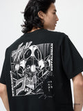 MANGA 100th UT - KINNIKUMAN (Short Sleeve Graphic T-Shirt) - BLACK