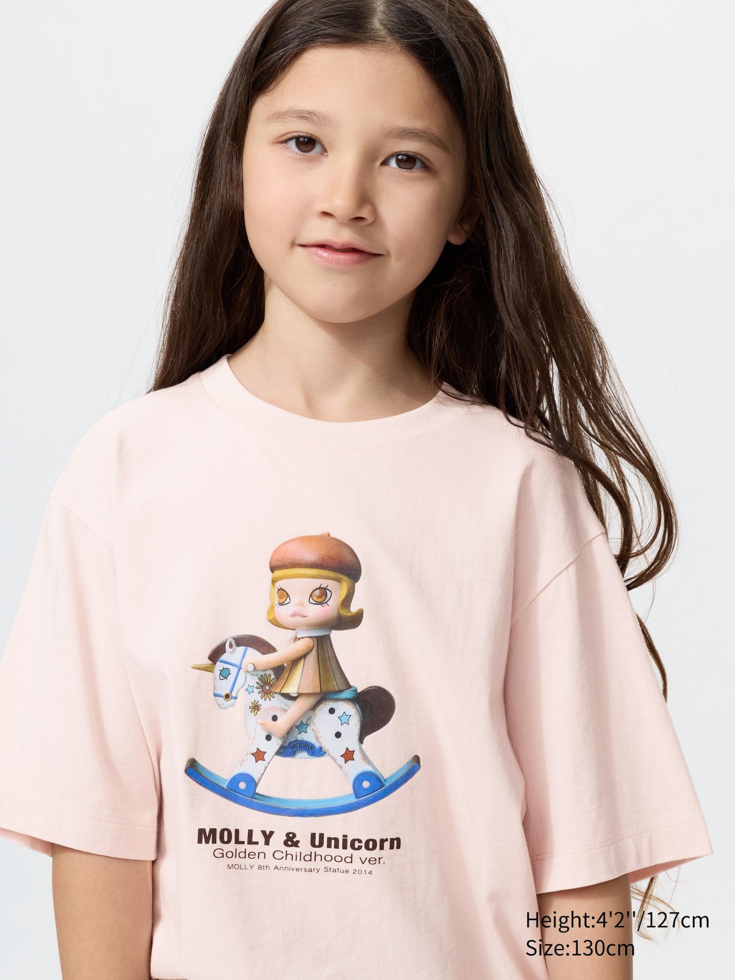 GIRLS POP MART UT - MOLLY (Short Sleeve Graphic T-Shirt) - PINK