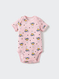 The Picture Book Collection Short Sleeve Bodysuit - PINK