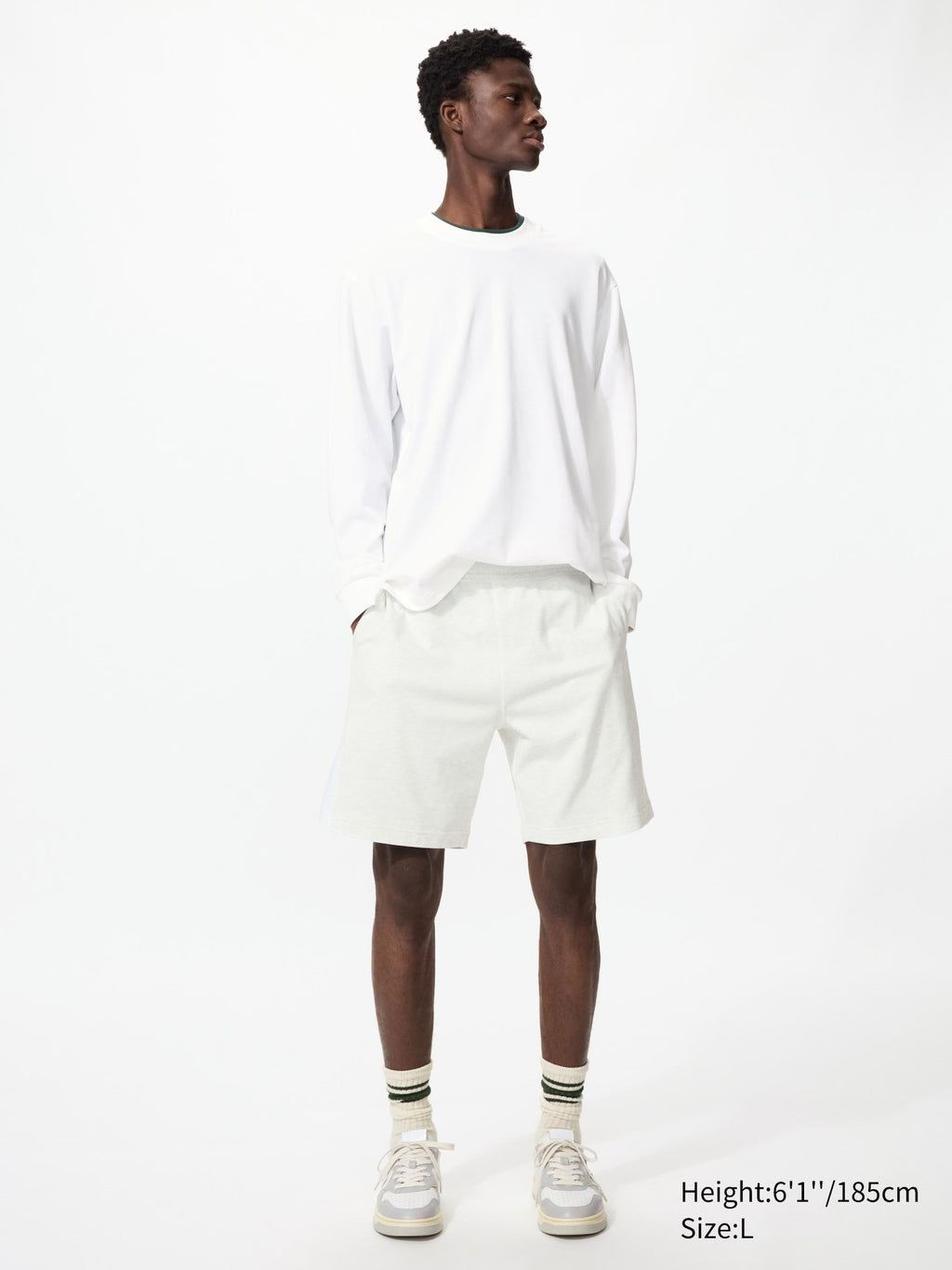 AIRism Cotton Easy Shorts - OFF WHITE