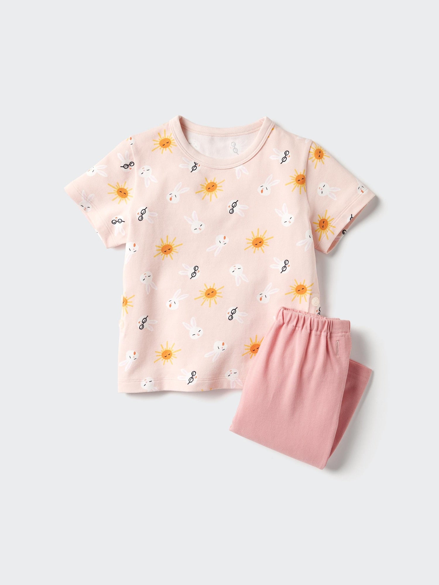 Picture Book Dry Pajamas Short Sleeve (Sena Keiko) - PINK