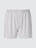 Woven Trunks Gingham Checked - LIGHT GRAY