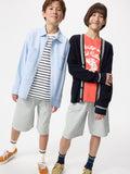 KIDS AIRism Cotton Half Pants - GRAY