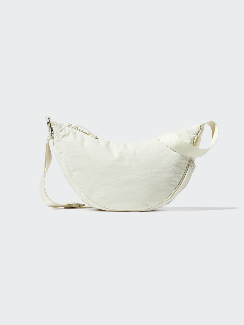 Round Mini Shoulder Bag - OFF WHITE