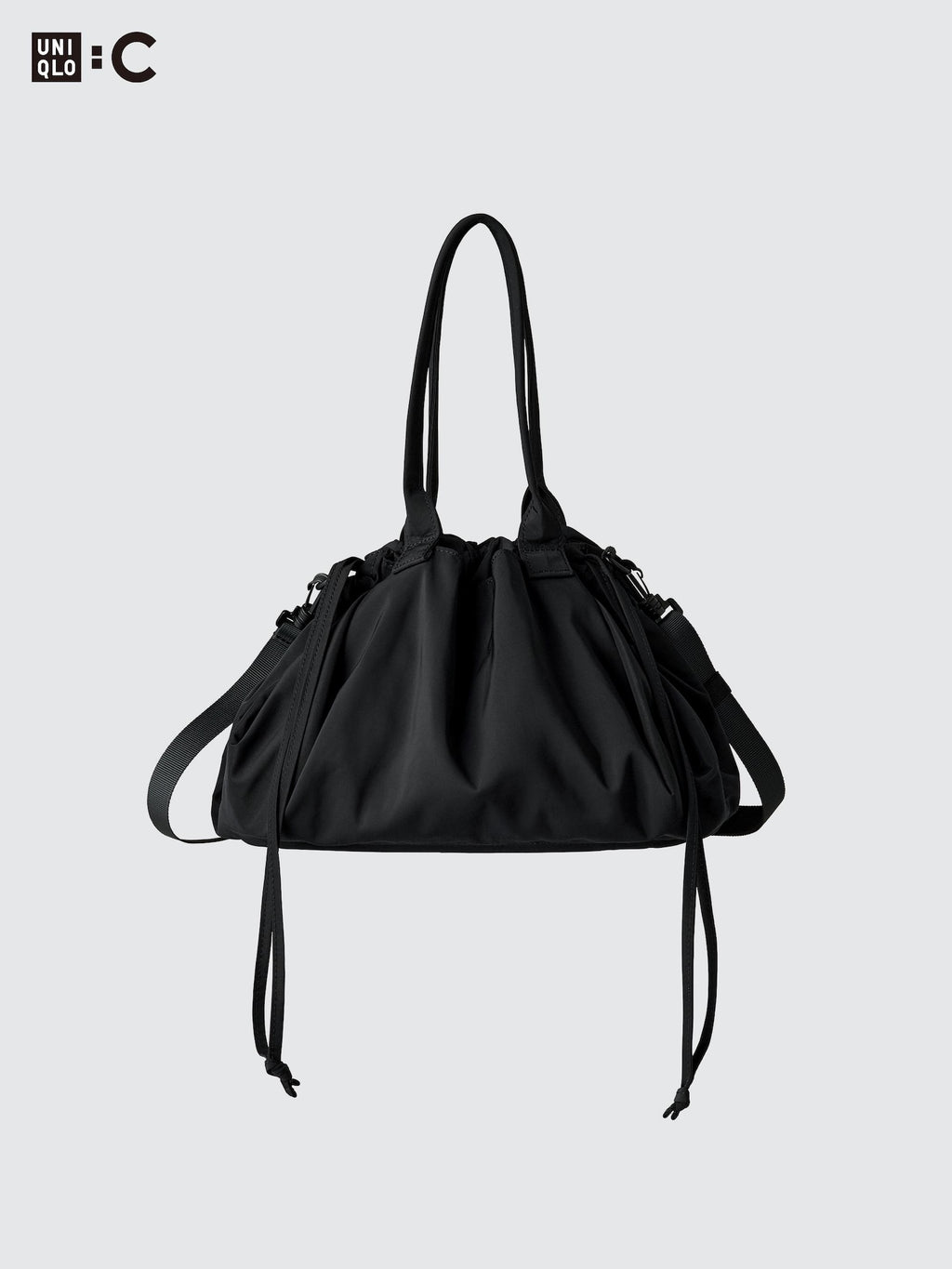 Drawstring Bag - BLACK
