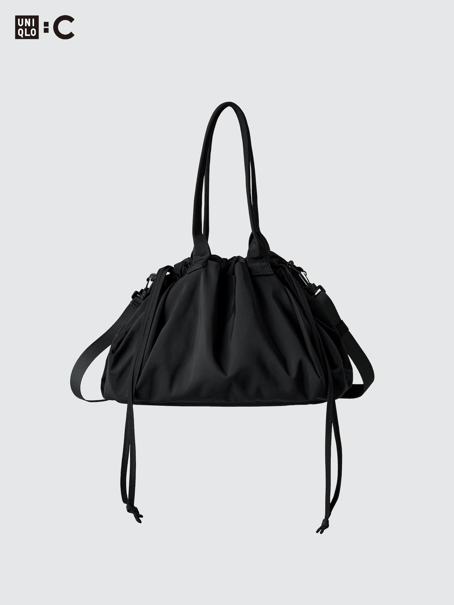 Drawstring Bag - BLACK