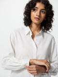 Rayon Blouse Striped - OFF WHITE