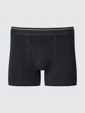 Cotton Boxer Briefs - BLACK