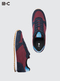 Combination Sneaker - WINE