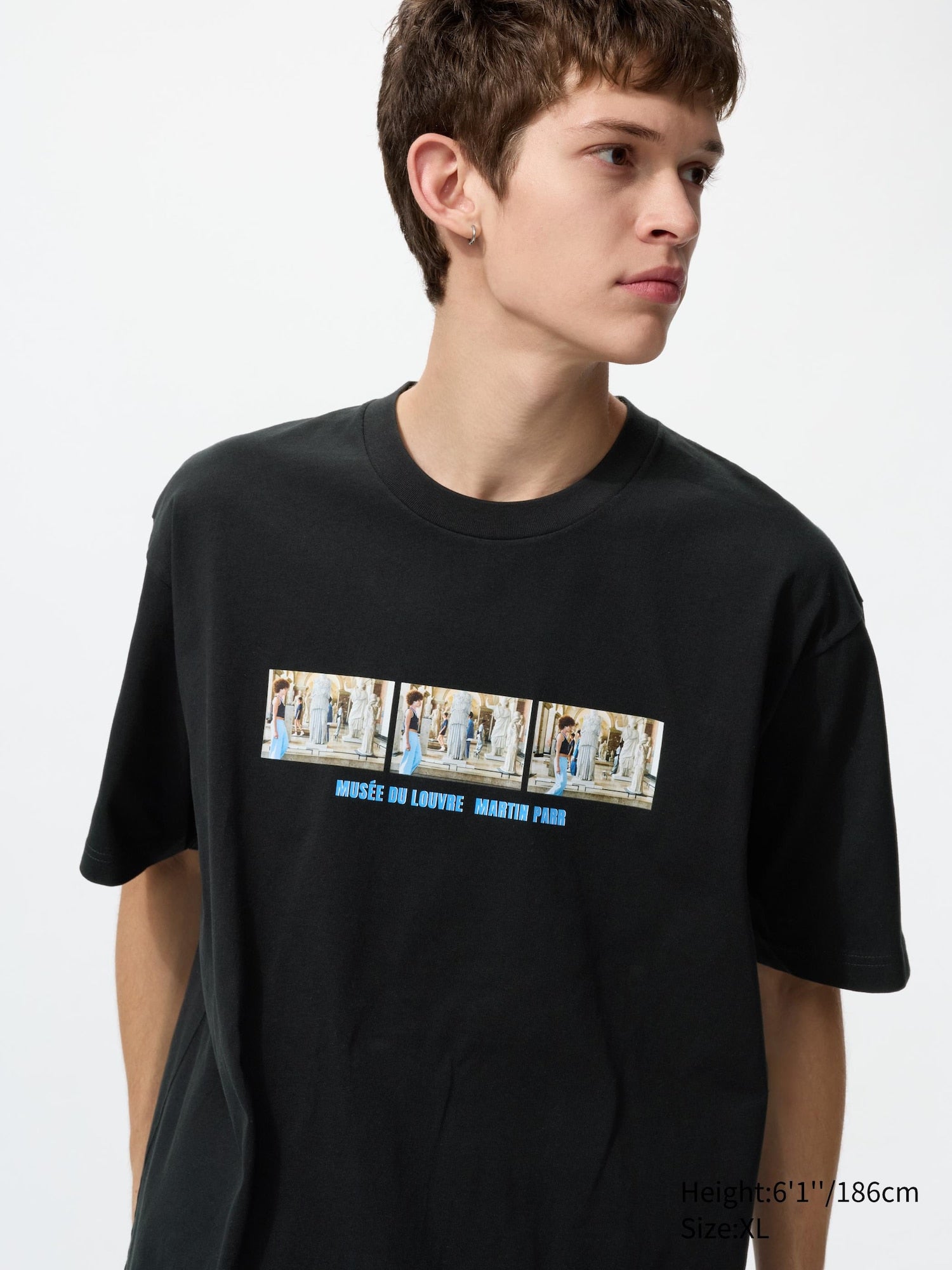 Louvre UT (Short Sleeve Graphic T-Shirt) - BLACK