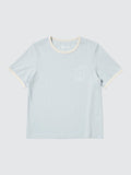 miffy in bloom UT (Short Sleeve Graphic T-Shirt) - LIGHT BLUE