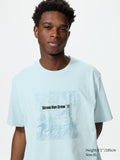 MANGA 100th UT - One Piece (Short Sleeve Graphic T-Shirt) - BLUE