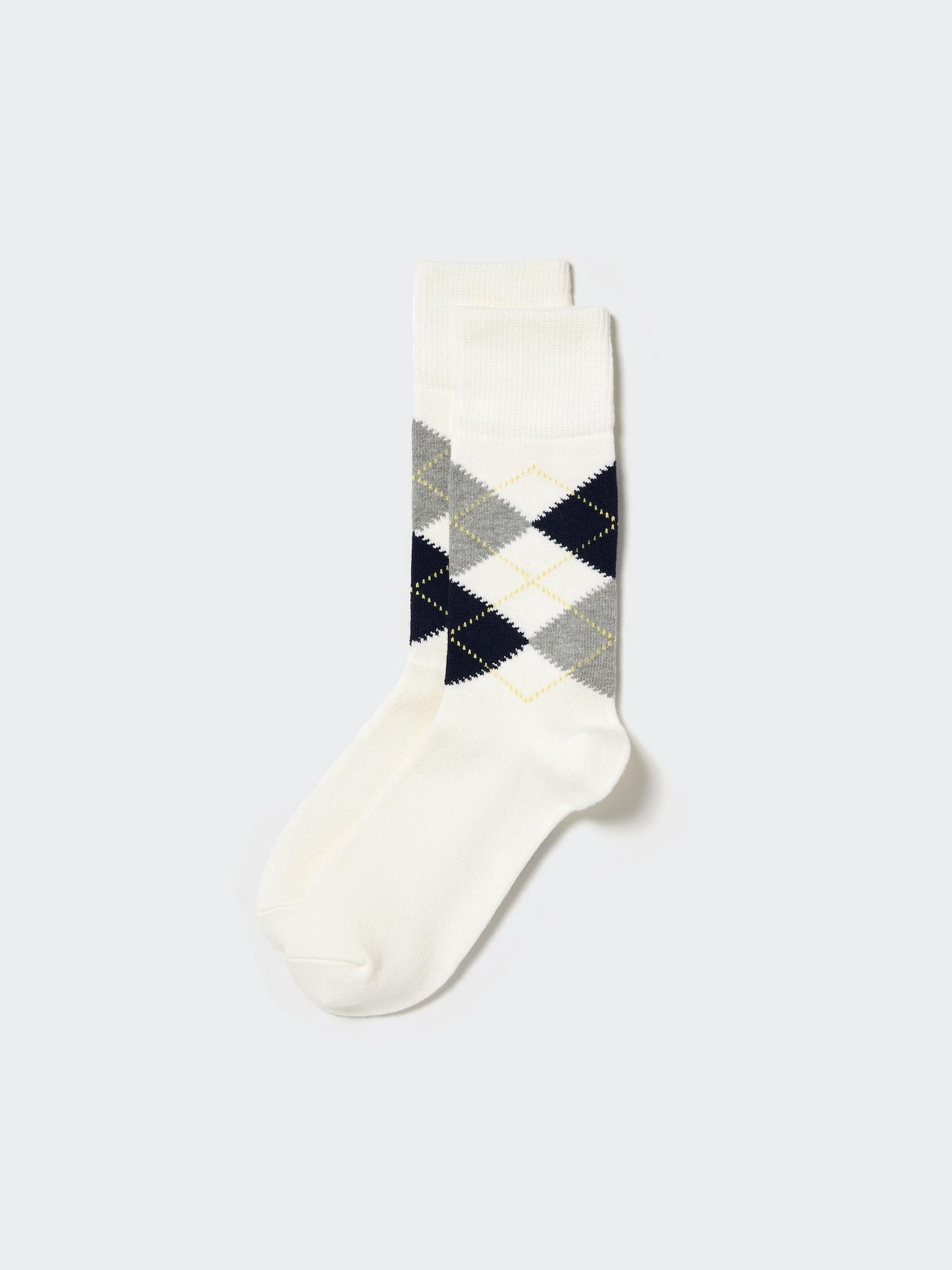Argyle Socks - BLACK