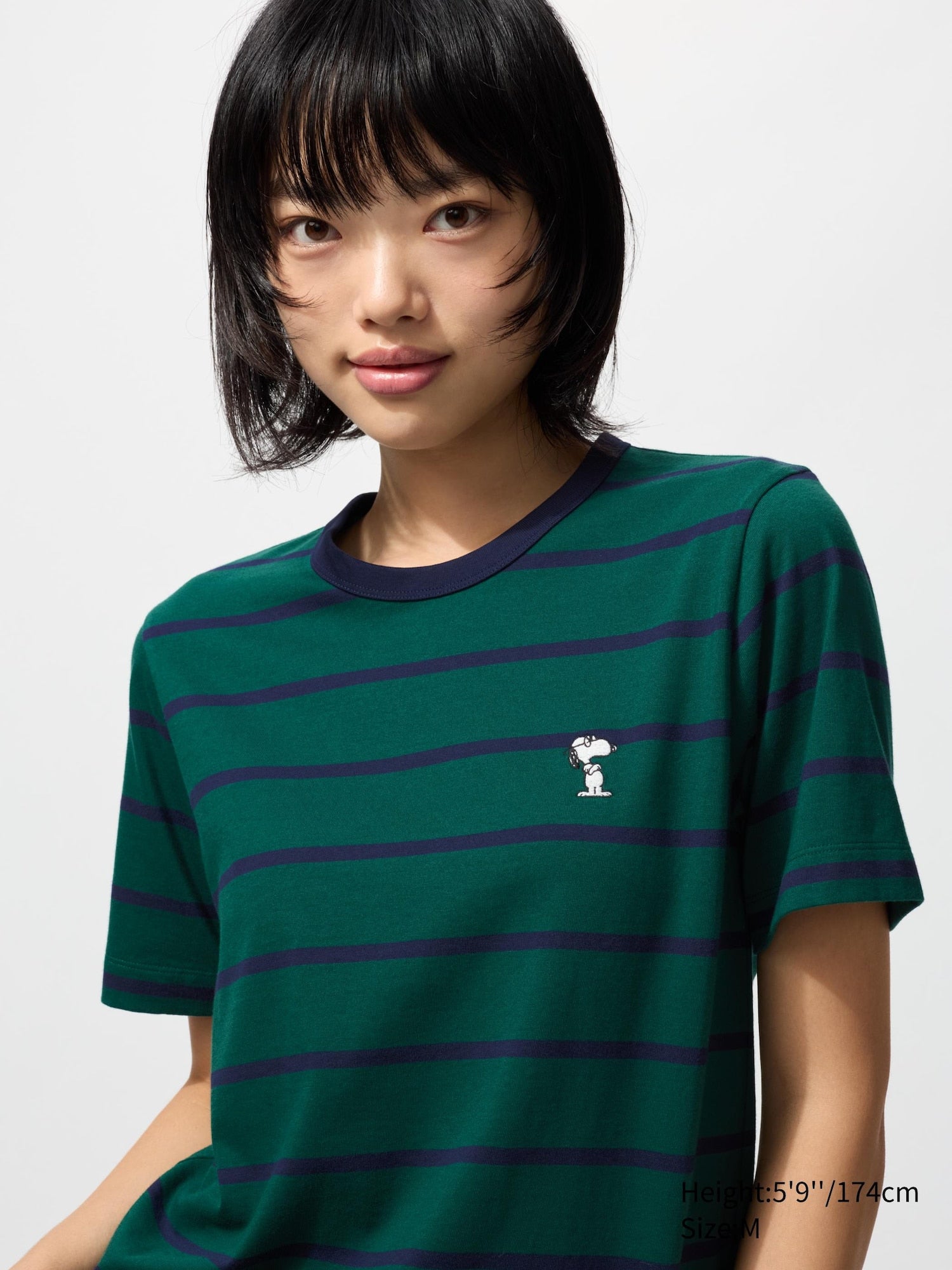 PEANUTS UT (Short Sleeve Graphic T-Shirt) - DARK GREEN