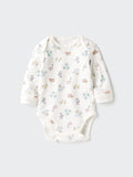 Bodysuit Long Sleeve Printed - OFF WHITE