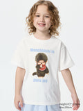 GIRLS Monchhichi UT (Short Sleeve Graphic T-Shirt) - OFF WHITE