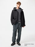 Warm Lined Pants (Longer Length) - GRAY