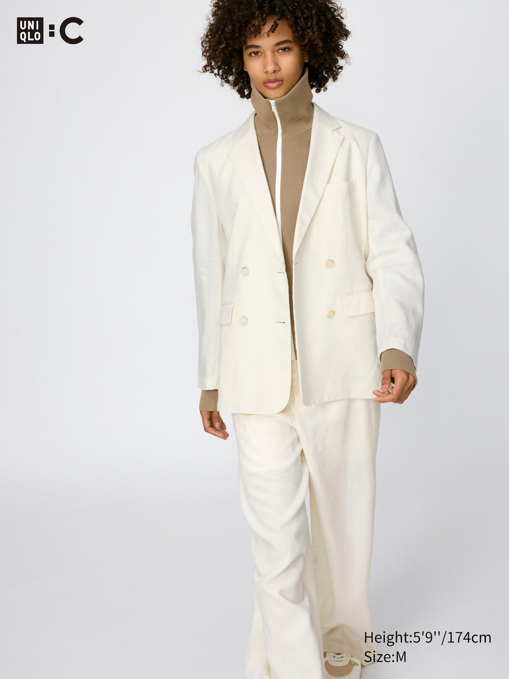Premium Linen Jacket - OFF WHITE