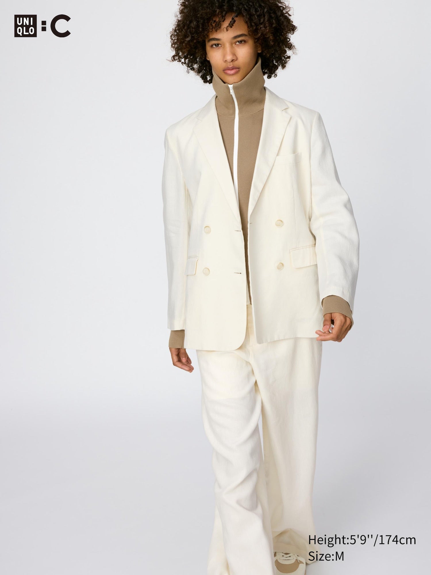 Premium Linen Jacket - OFF WHITE
